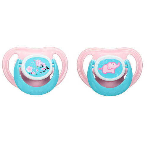 cutebuysforlittles:  Cherry Blossom/Elephant Silicone Pacifiers - 4.99  Has the