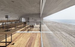 Seashore Library | Vector Architects | Via
At that moment, we envision the future library should also be quietly sitting on the seashore. From outside, it looks like a weathered rock that is pure and solid; but inside, what it contains is the rich...