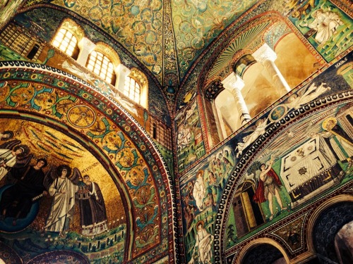 1,500 year old Byzantine mosaics in Ravenna. Hands down one of the most amazing experiences I&rs