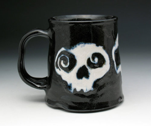 skull-a-day:  Skull pottery by Nicole Pangas porn pictures
