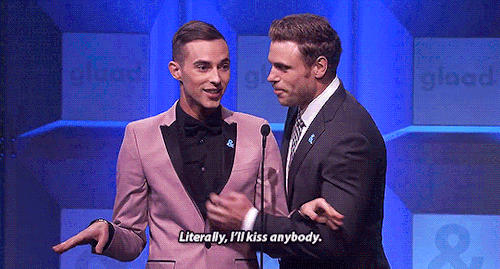 abercrombee:adamrippongifs:I’ve had such a big year, but really I think my biggest accomplishment so