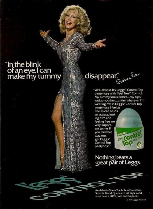 karen64: goshyesvintageads: Hanes Hosiery Mills Co, 1979 One of the many reasons I wear and love Leg