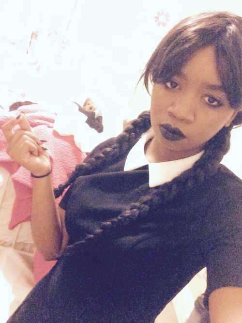 interncastiel:  Blackout: Wednesday Addams Edition