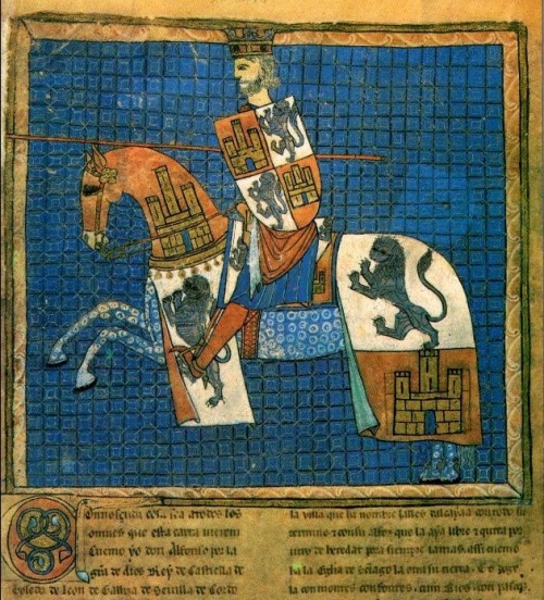 didanawisgi:Portrait of Alfonso X from the codex Tumbo ‘A’ de Santiago (Dated between 1229 and 1255)