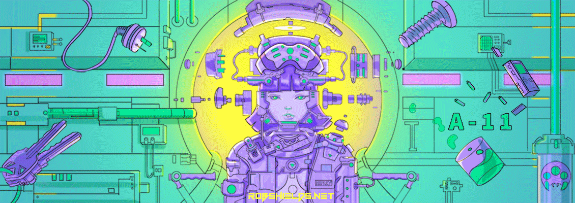 sinnephi: coolpops:  Gif Art Time:  Rob Shields // Follow Artist on Tumblr // Twitter