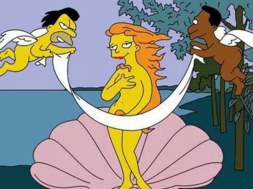 toonostalgia:Art + The Simpsons