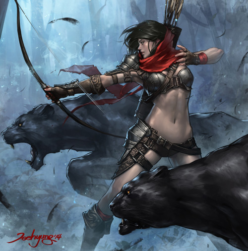 theamazingdigitalart:  The wonderful digital art of  JeeHyung lee     D'artiste Character Design: Digital Artists Master Class   