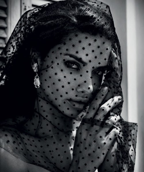 voguefashion:    Adriana Lima photographed