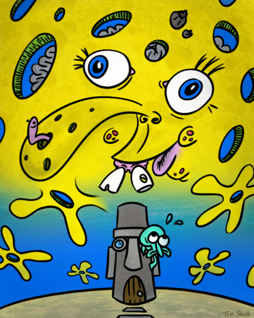 Here&rsquo;s some SpongeBob fan art for your Friday!