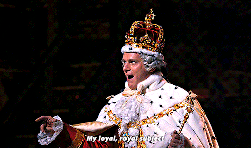 lydsmartin:a gifset for every Hamilton song↳ You’ll Be Back