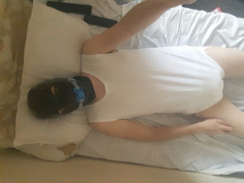 littleessexbabyboy:My special bondage harness