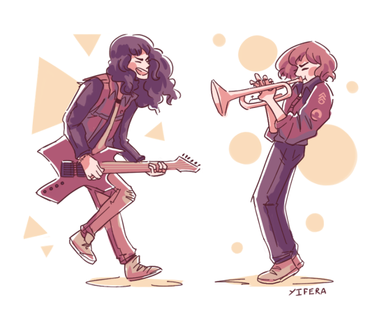 yifera:They are a band now