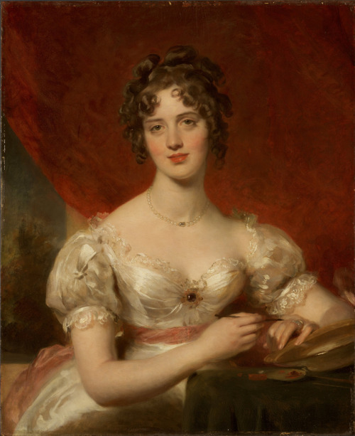 Portrait of Mary Anne Bloxam (later Mrs. Frederick H. Hemming) (c.1824). Thomas Lawrence (English, 1