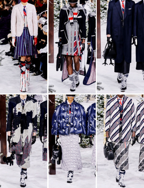 THOM BROWNE at Paris Fashion Week Fall 2020if you want to support this blog consider donating to: ko