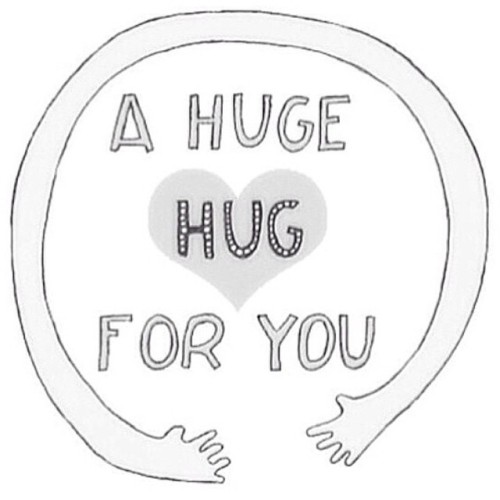 cutenudebikini:  in case you needed one. Love you  for all of you.Hug day especially for “a lovely sub”
