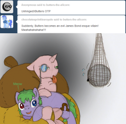 Butters-The-Alicorn:  Meh, Butters Doesn’t Really Care Much For Auntie Luna, She