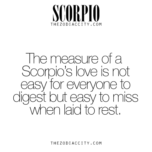zodiaccity:  Zodiac Scorpio Facts. For more info on all the zodiac signs, click here.