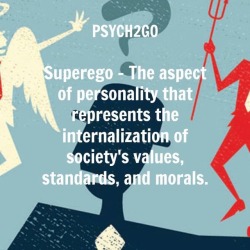 dailypsychologyfacts:  Superego 😇👹