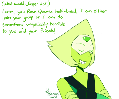 Sex if Peridot gets a redemption arc it better pictures