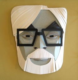  papercraft hayao miyazaki by megan brain