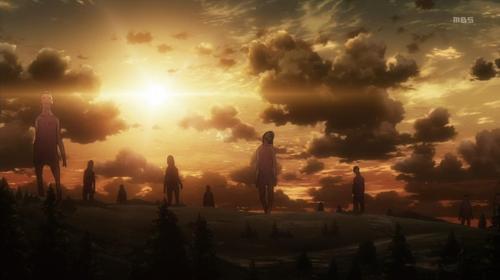 the-black-blood-alchemist:  Ok I just wanna talk about how beautiful Attack on Titan’s artwork is  I mean look at that  the sky’s so pretty and the scenery  you can see the waves in the water and the texture of the trees  and you can see all the details