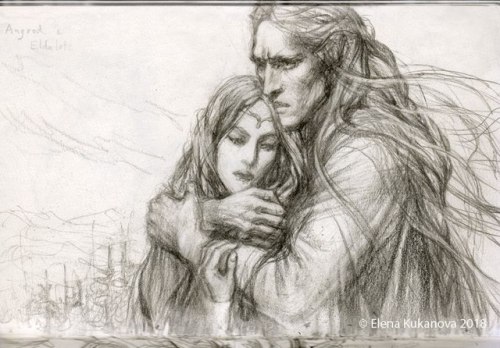 eldamaranquendi:1. Eldalote & Angrod2. Andreth & Aegnor3. Aegnor by https://vk.com/kukanovaa