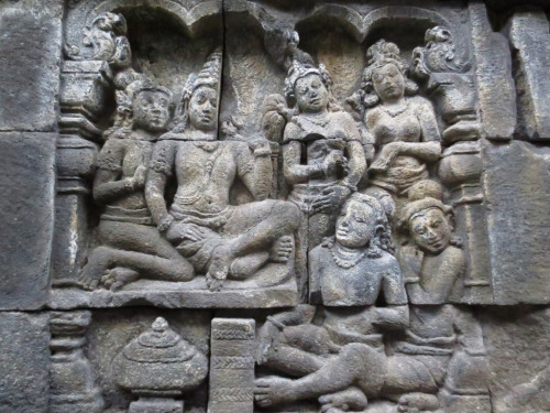 Details from the carved reliefs of Borobudur, Indonesia. 8th-9th centuries. Photos taken by Fumi Yam