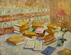 colorconception:The Yellow Books, 1887Vincent van Gogh. oil on canvas