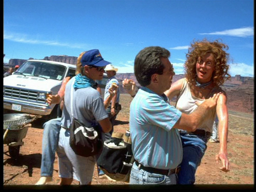 vanndamp:behind the scenes (thelma and louise)