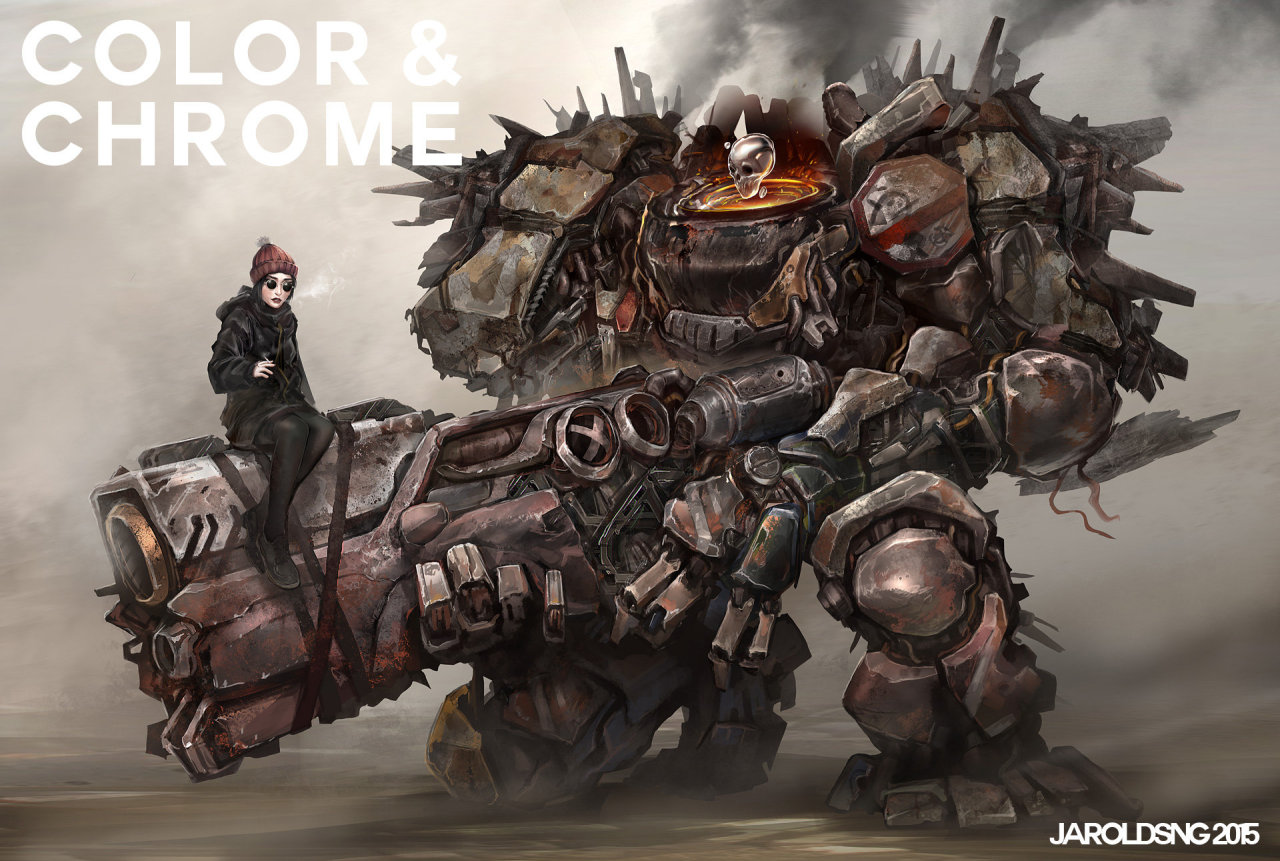 sekigan:  ArtStation - Color and Chrome, jarold Sng 