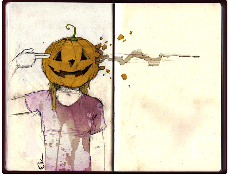  Happy Halloweenby elia-illustration 