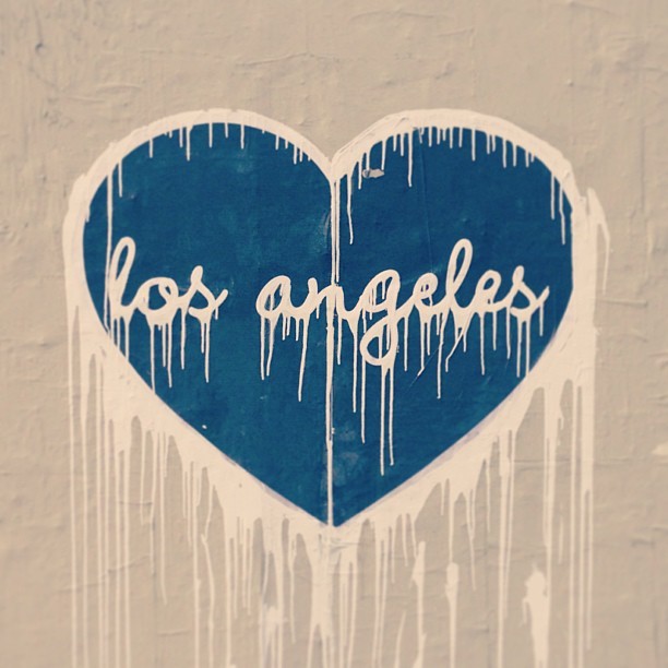 💙, Los Angeles. #streetart #ilovela