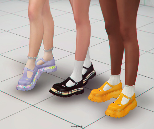 mmsims:S4CC // MMSIMS Embossed T-bar ShoesDOWNLOADEarly Access / Public release : March 7, 2021 (KST