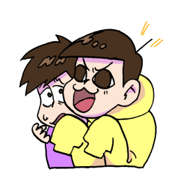 tkmt-jam:  I feel uneasy every day when I am with you.  It’s sooo… fun, Jyushimatsu.