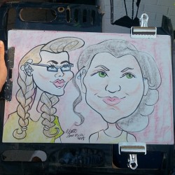 Yup, caricature at Dairy Delight! #mattbernson