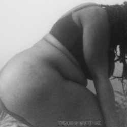 revealing-my-naughty-side:  ~IM BACK!~  http://thebuttnakeddimension.tumblr.com/ requested my bare booty with my twists hanging a while back. I’m changing my hair style soon so I had to make sure I got this request out before I did