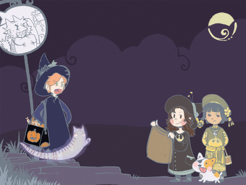 29. Trick or Treat @huxloweenswapping with day 25