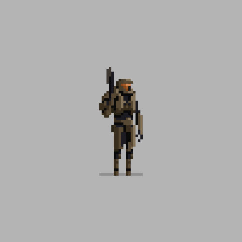 videogamenostalgia:  Pixel Video Game Characters by Michael Myers