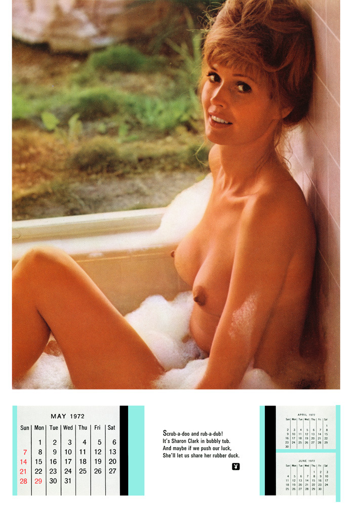 classicnudes:  Sharon Clark, PMOM - August 1970, pictured in 1972 Calendar   