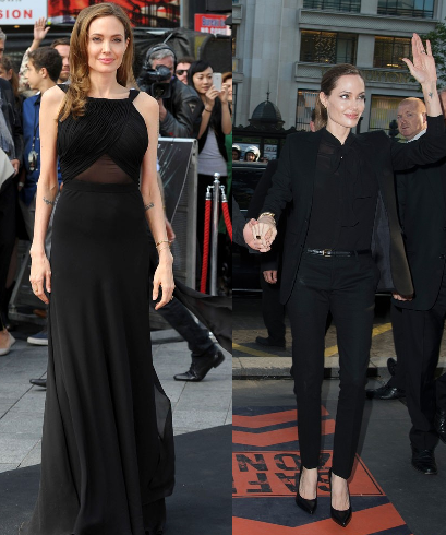Angelina Jolie Style Angelina Jolie made her first public apperance yesterday since undergoing a dou