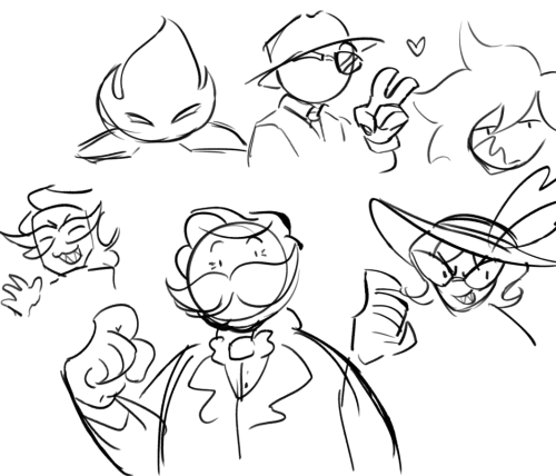 Trying Out A New Style For How I Draw The IEYTD Characters. I Really Want To Lean More Into Shape Language.