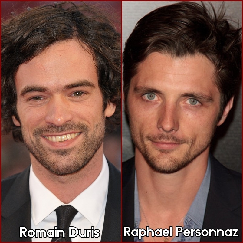 famousnudenaked:  Romain Duris &amp; Raphaël Personnaz ~ Une Nouvelle Amie (2014)