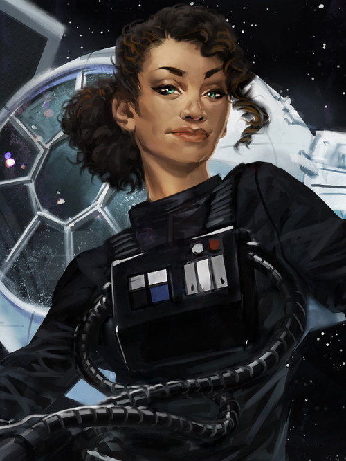 starwarsreferences: Canon Black Women in Star Wars  Ciena Ree Brunson  Rae Sloa