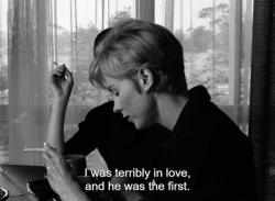 zaluh:  cinemaphileadict:  Persona (1966) directed by Ingmar Bergman   i was never real to you