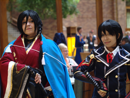 Crashed a Touken Ranbu gathering because sword boys.  (ღ˘⌣˘ღ) Thanks for letting me take your pictur