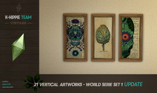 k-hippie: 21 K VERTICAL ARTWORKS - WORLD SERIE - SET 1 We could do a full speech on art, how it’s 