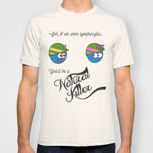 We made a few more prints for ya’ll :)Natural killer T-shirt / Hoodie / Tank top / Clock / Car