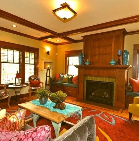Craftsman Living Room
