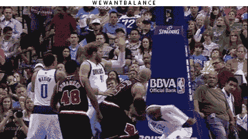 wewantbalance:  Carlos Boozer with the finishing move. 