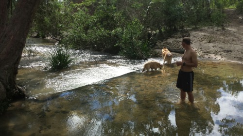 Camping with my boys. I’m off to do it again this weekend. Where to who knows. But I’ll bring back some pic’s.  Oh I’m sorry guys, I’ll get back to the porn in a bit. I know I don’t show much of myself around the place.